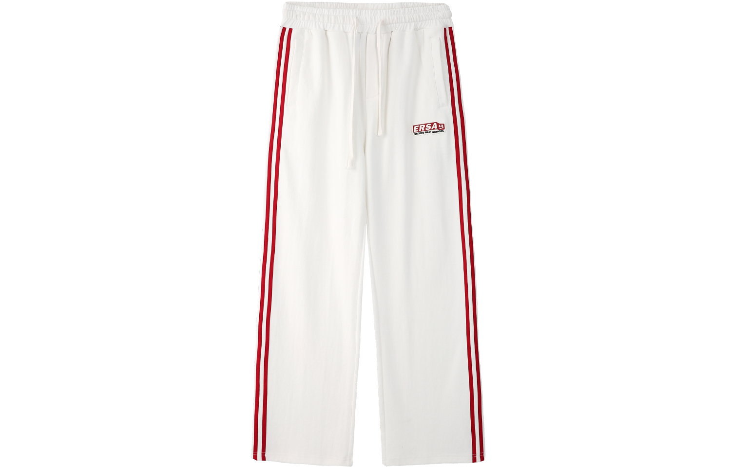 

Вязаные спортивные брюки мужские ER, белый (с флисовой подкладкой)