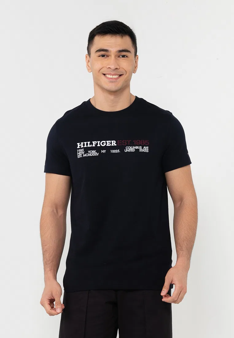 Футболка с коротким рукавом, Chest Tee, Tommy Hilfiger, цвет Desert Sky