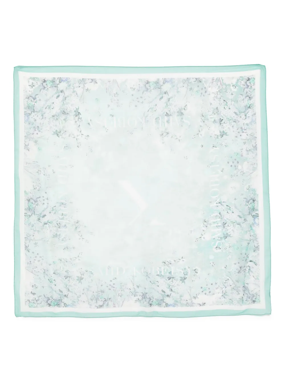 

Шелковый шарф Saiid Kobeisy, синий