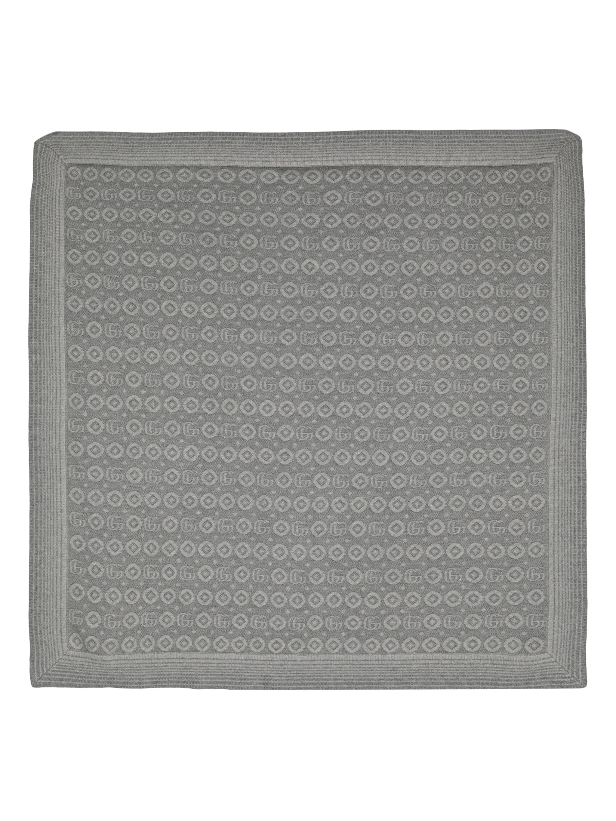 

Шарф с логотипом Double G Gucci Kids, серый