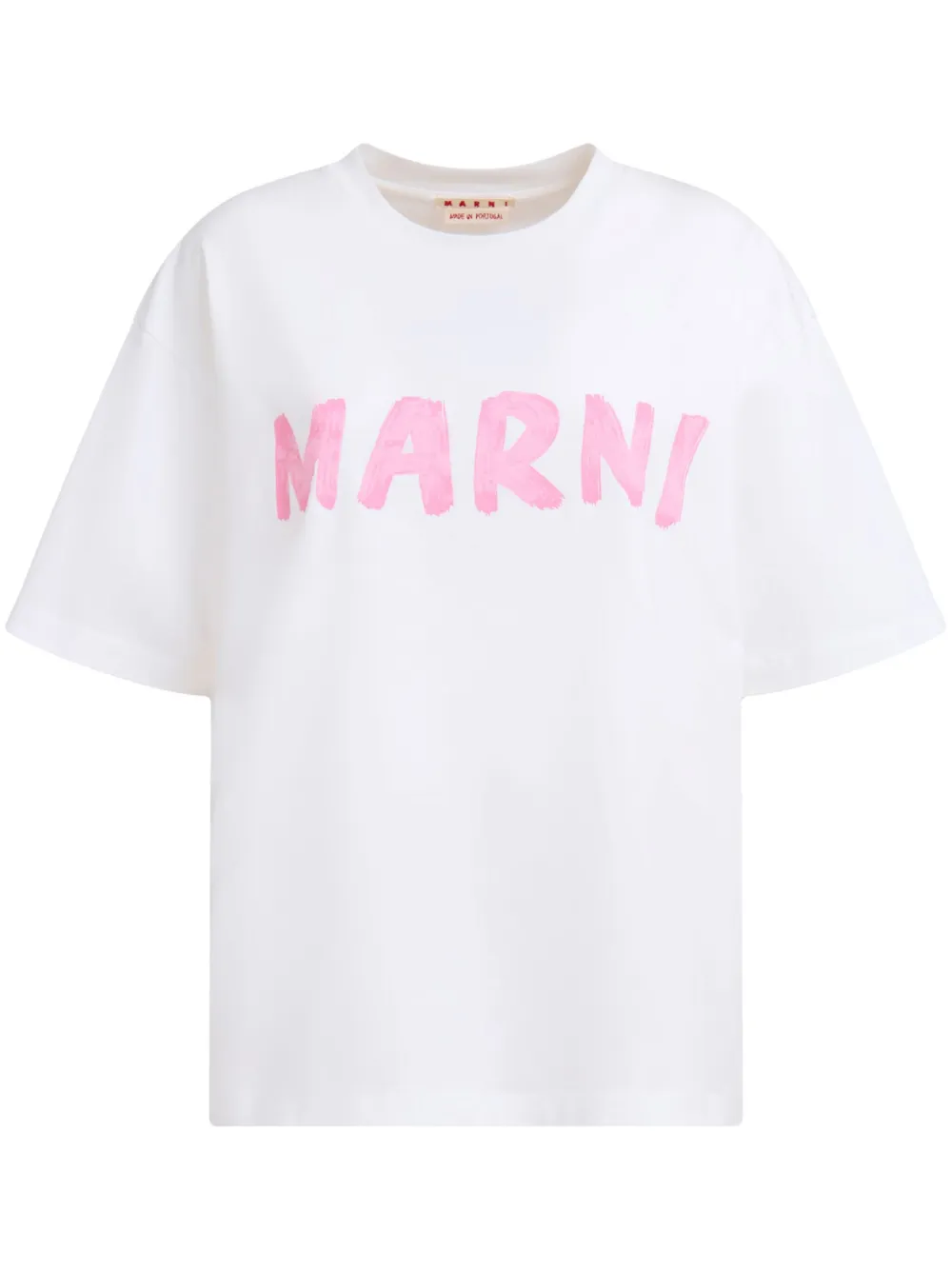 

Футболка с логотипом Marni, белый