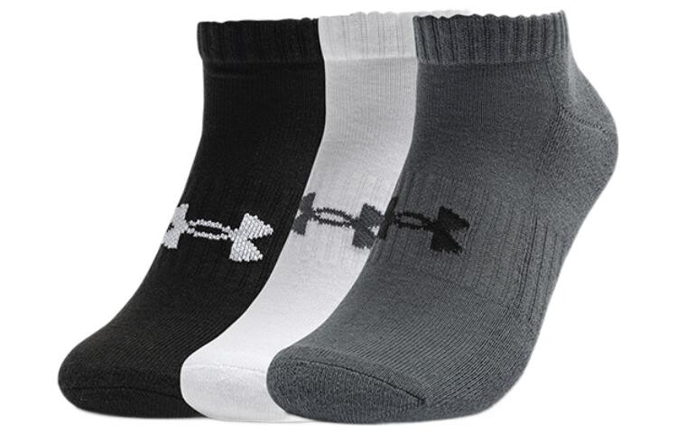 

Носки унисекс Under Armour, цвет 1 set of 3 double (black + white + gray)