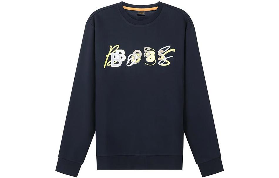 

Свитер худи мужской темно-синий HUGO BOSS