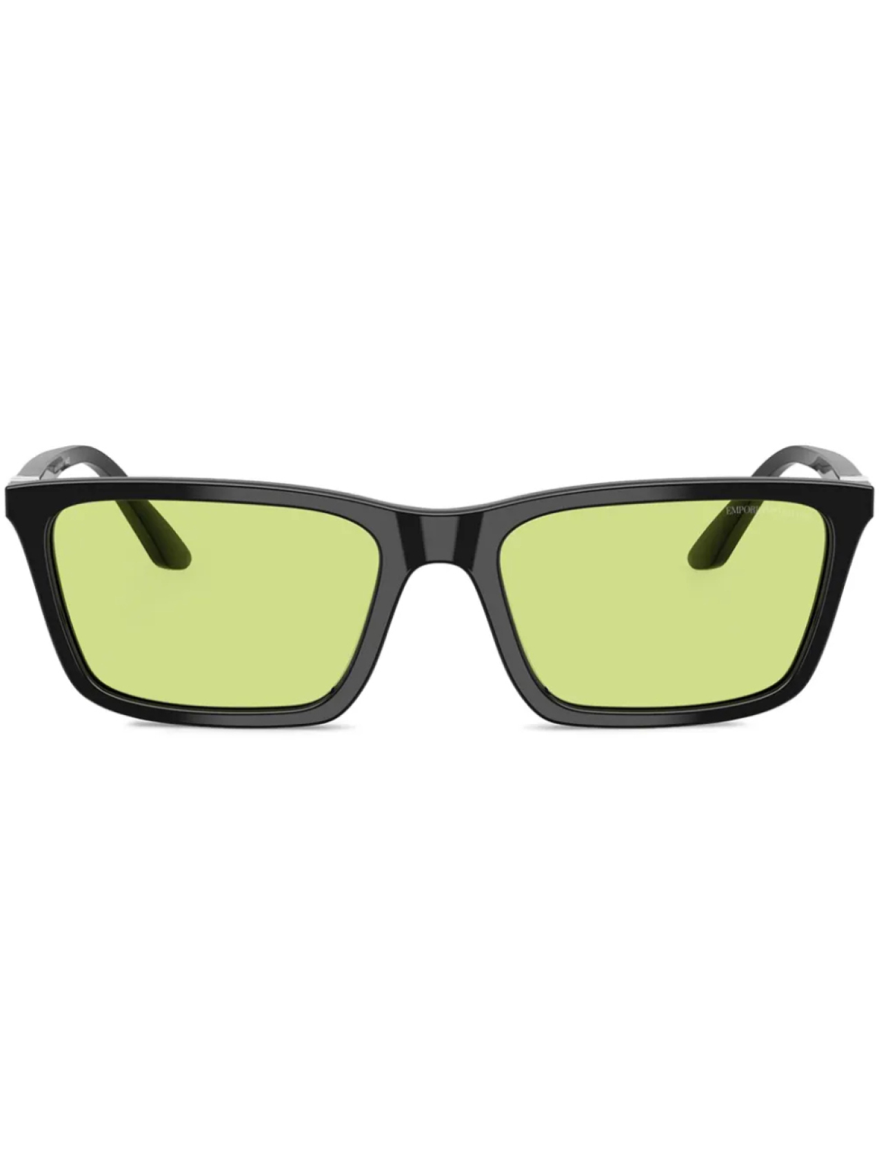 

Emporio Armani солнцезащитные очки в прямоугольной оправе, черный