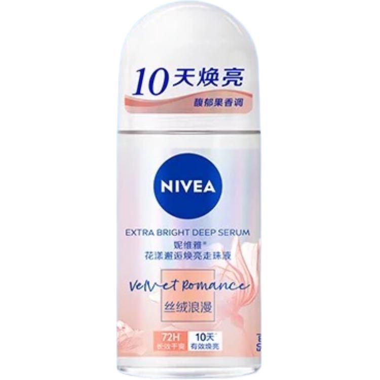 

Женский роликовый дезодорант-антиперспирант floral encounter с цветочным ароматом и осветляющей сывороткой NIVEA