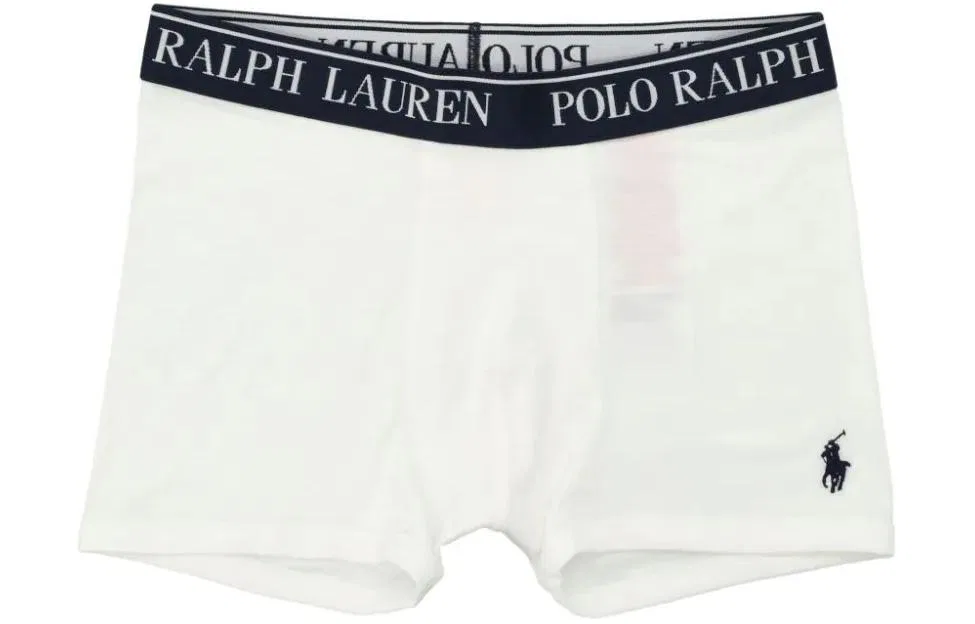 Детские трусы 3 шт. Polo Ralph Lauren белый — фото 3