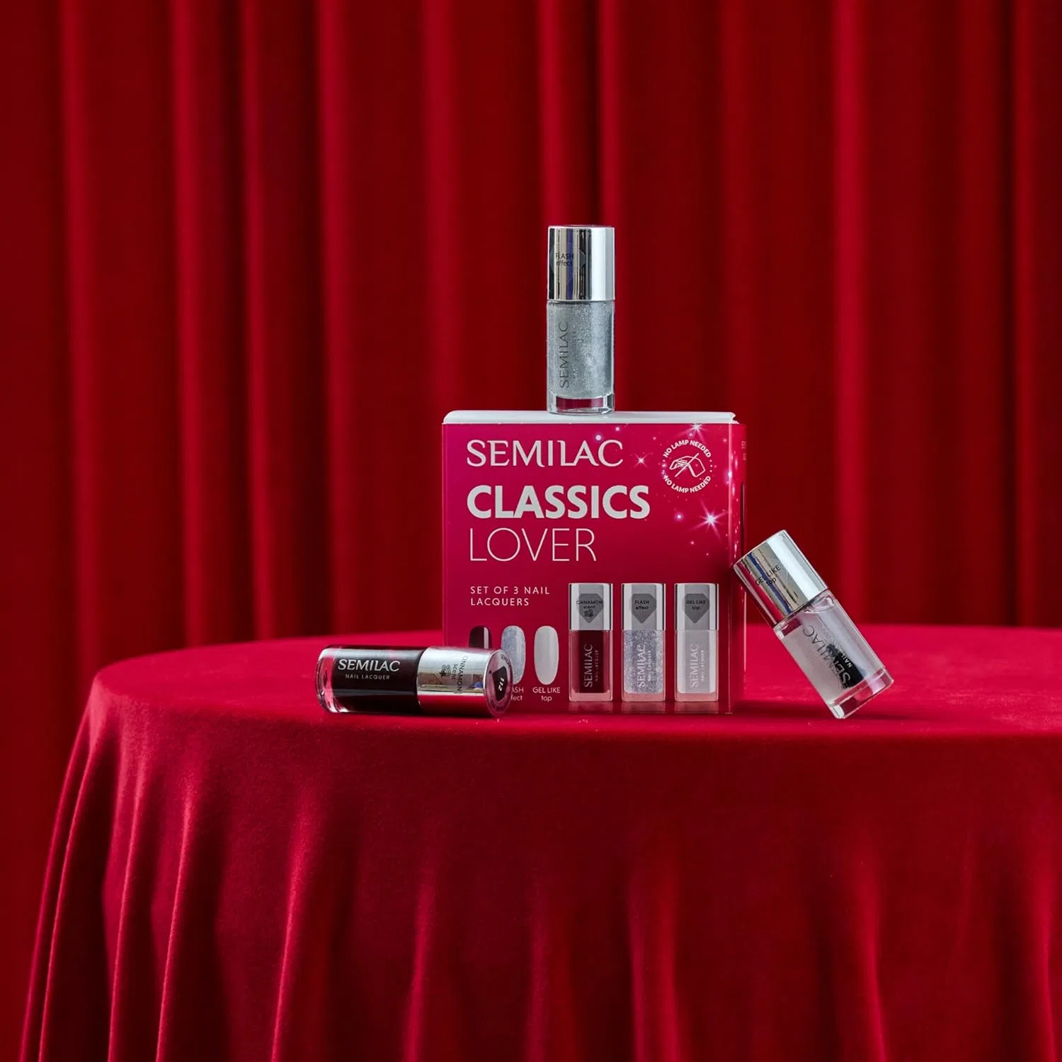 Набор классических лаков для ногтей Semilac Classics Lover Set Semilac — фото 2