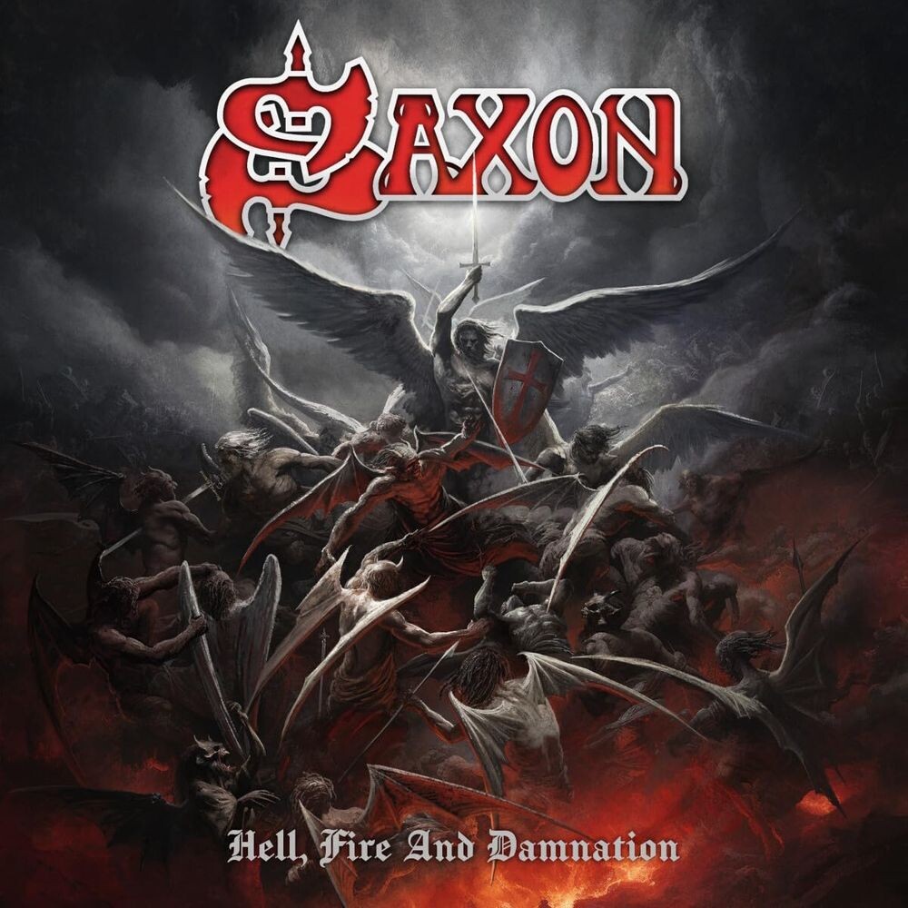 

Виниловая пластинка LP Hell, Fire And Damnation [Red Marble Vinyl] - Saxon