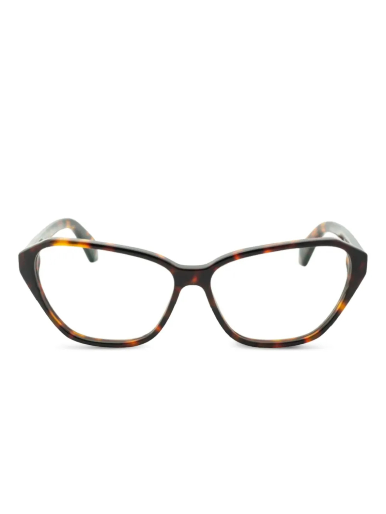 

Очки с эффектом черепаховой оболочки Off-White Eyewear, коричневый