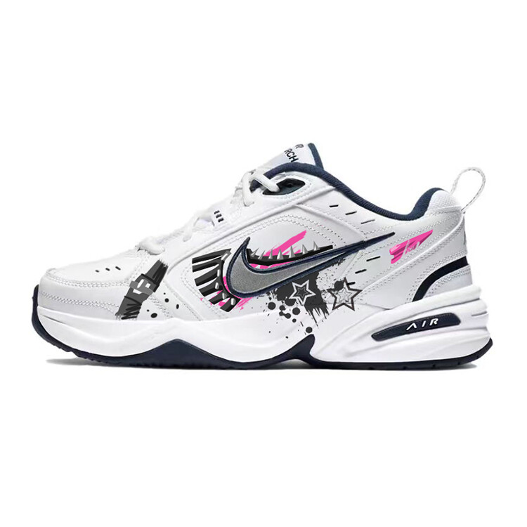 

Кроссовки Air Monarch 4 Chunky унисекс с низким верхом розового цвета Nike, синий/белый
