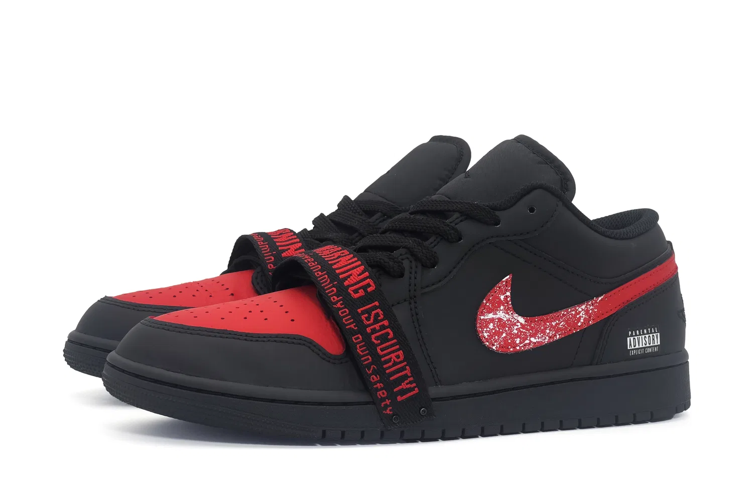 Кроссовки баскетбольные Border Blaze Leather Low Jordan Black — фото 4