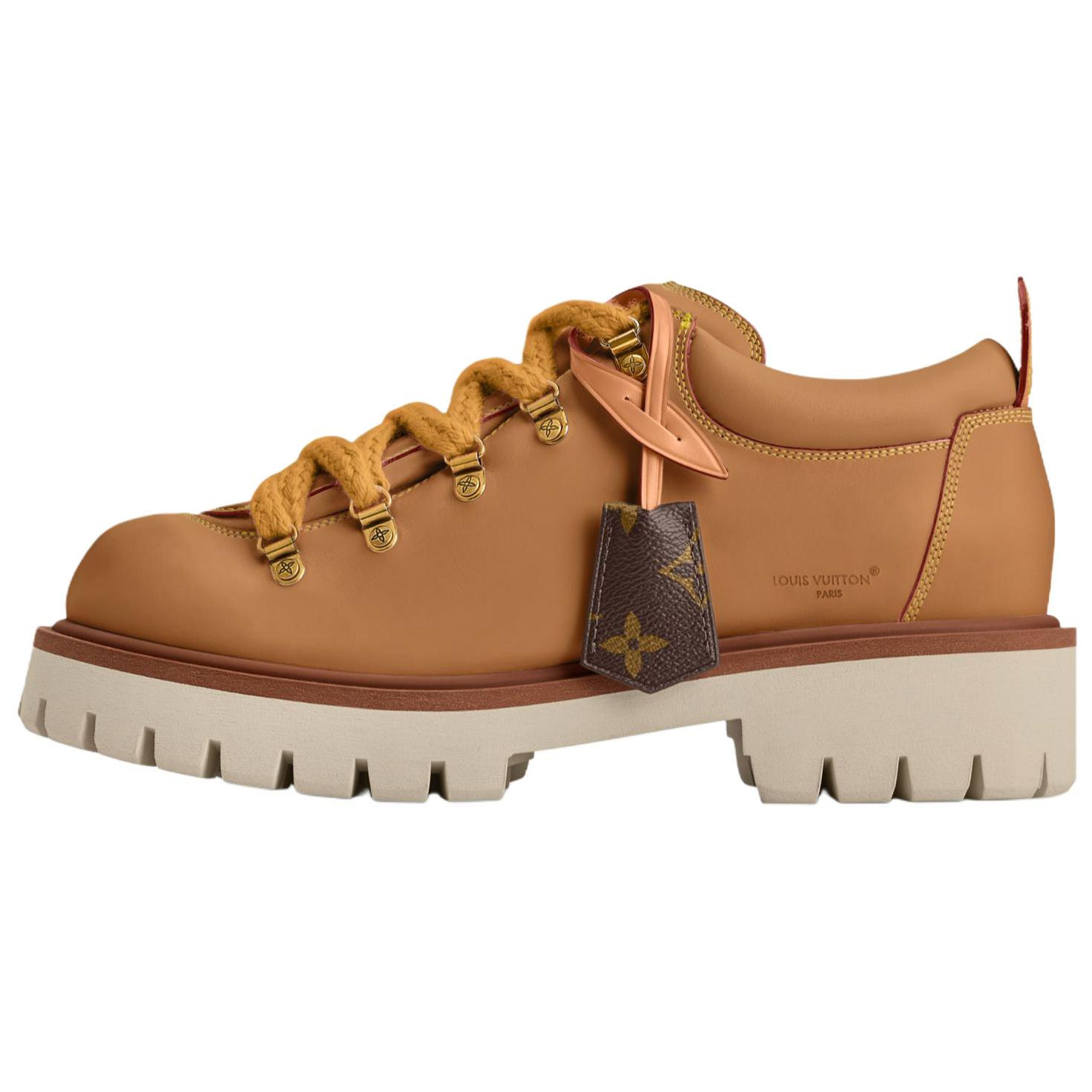 

LOUIS VUITTON Кроссовки мужские Remi Casual Shoes, коллекция Nigo, осень-зима 25, коричневые