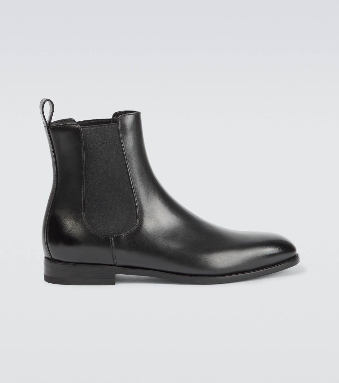 

Кожаные ботинки челси delsa Manolo Blahnik, черный