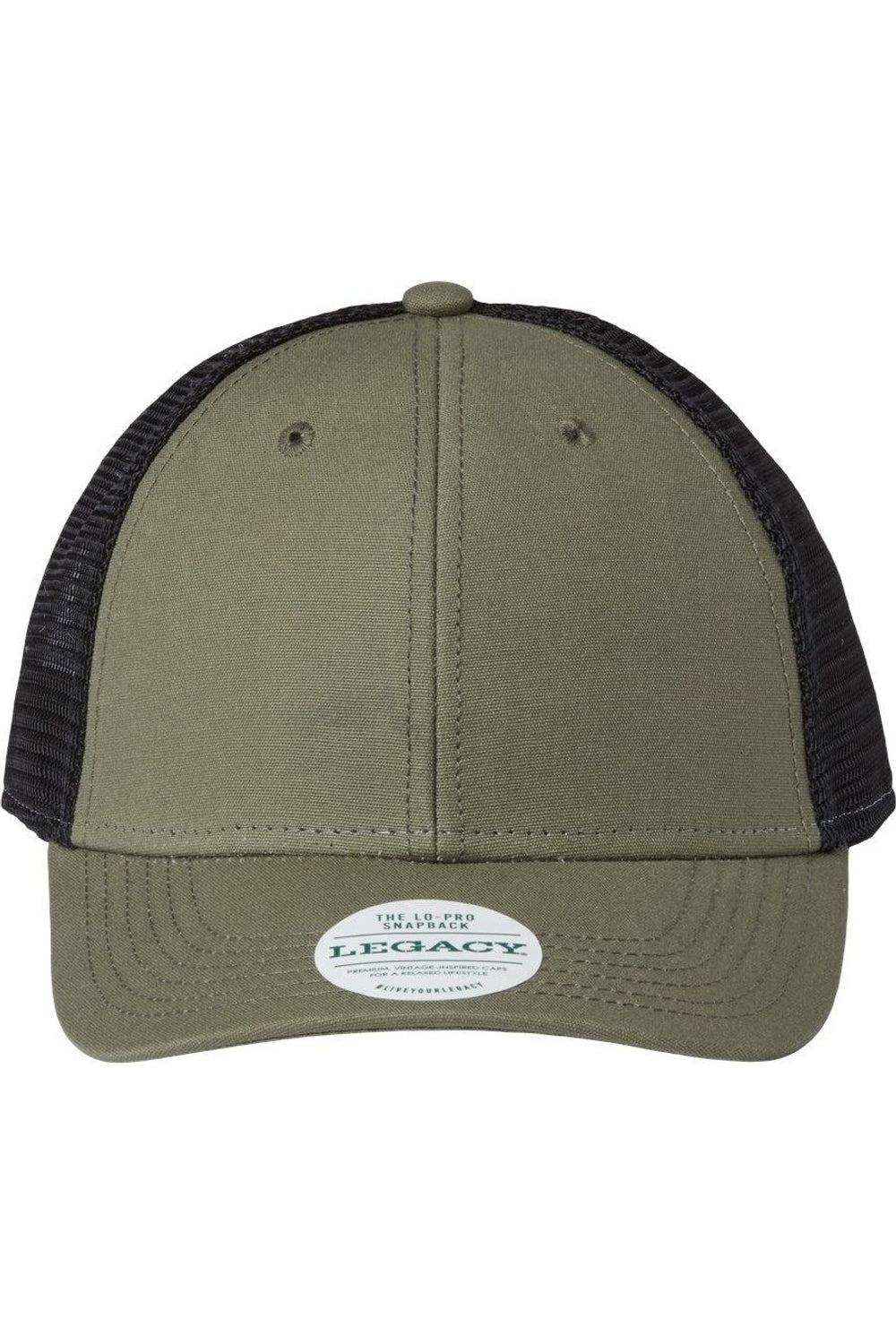 

Кепка дальнобойщика LEGACY Lo-Pro Snapback, оливковый/черный