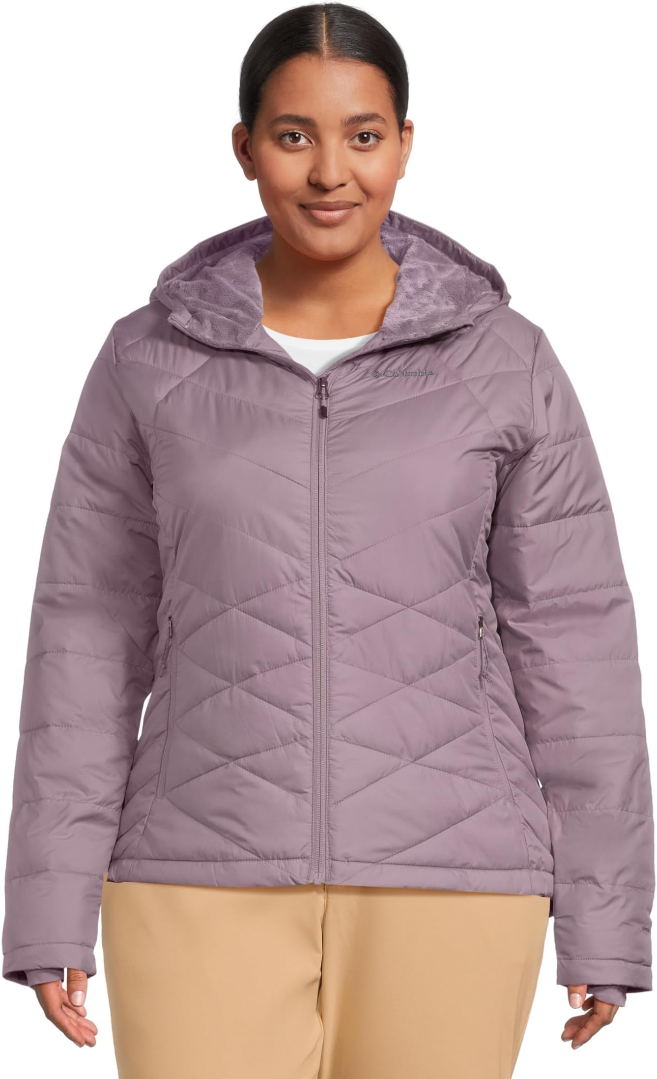 

Женская куртка Heavenly с капюшоном Columbia, Shale Purple