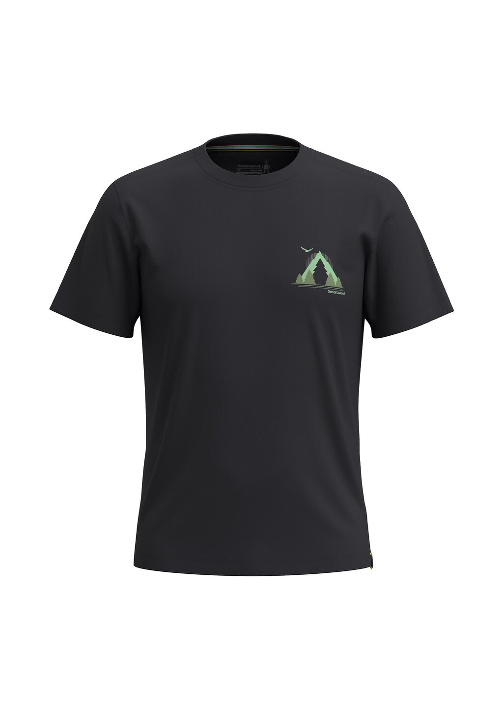 

Футболка с принтом Go Far. Feel Good. Graphic Short Sleeve Smartwool, черная