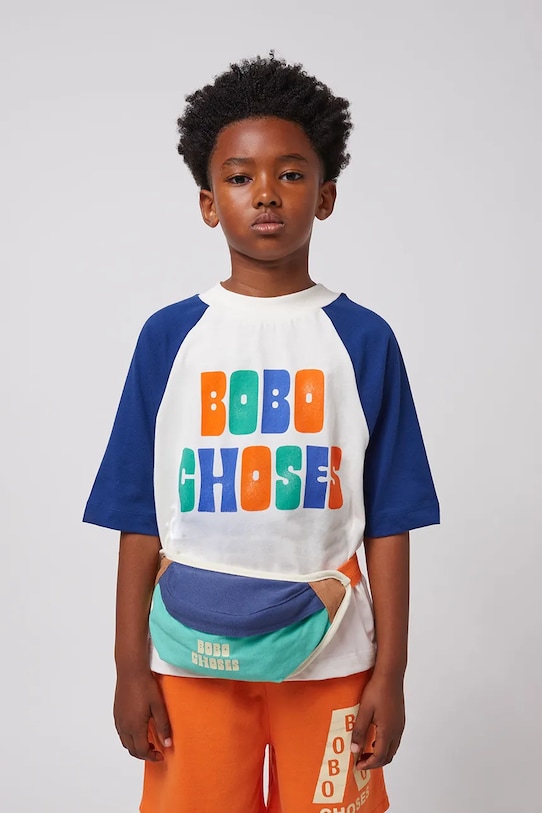 

Детская поясная сумка Bobo Choses, бирюзовый