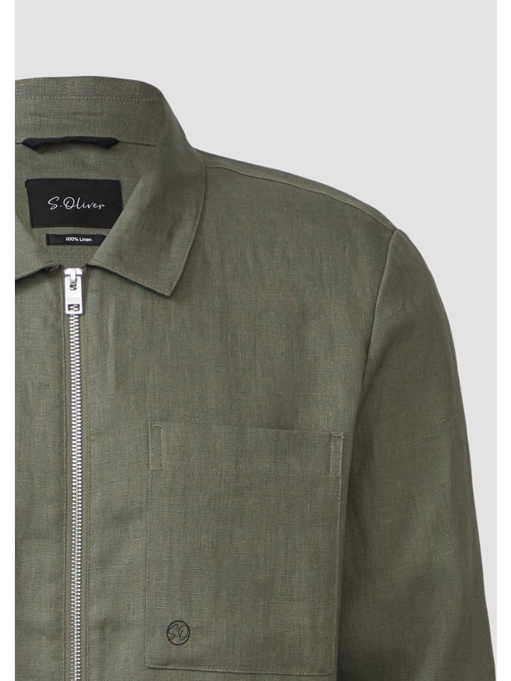 

Куртка s.Oliver BLACK LABEL, оливковый