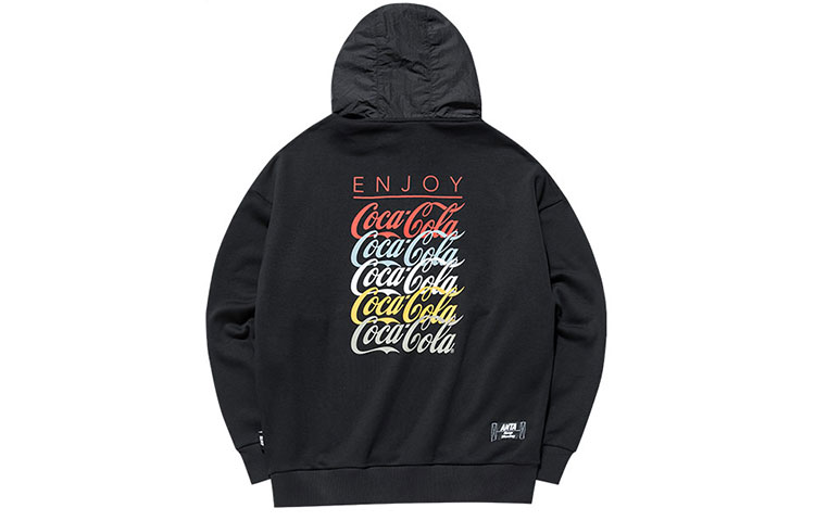 

Coca-cola X Life Collection Толстовка мужская черная Anta, черный