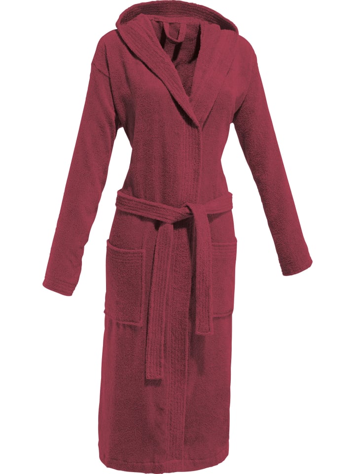 

Redbest Универсальный махровый банный халат с капюшоном, цвет «Чикаго», бордовый