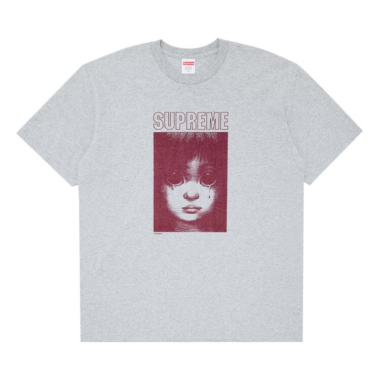 

Футболка Supreme Margaret Keane Teardrop Tee, серый