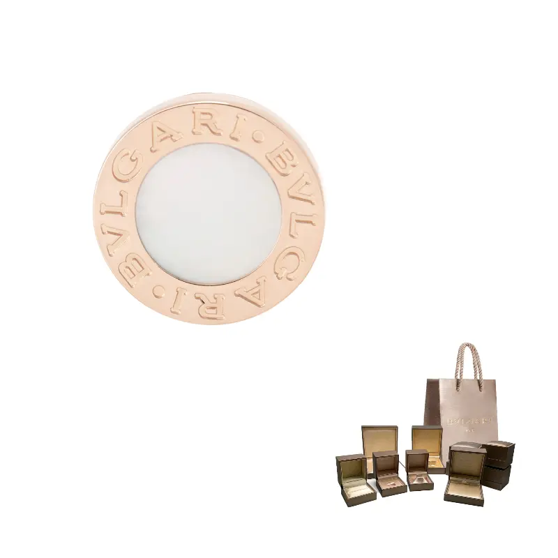 BVLGARI Серьги из розового золота 18 карат Unisex