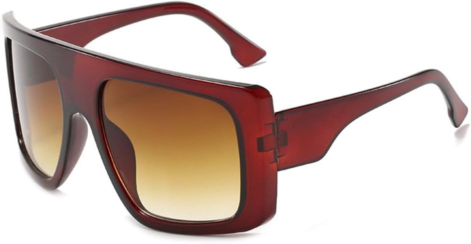 

Модные, стильные, большие панк-солнцезащитные очки для женщин и мужчин, уникальные солнцезащитные очки класса люкс с защитой от УФ-излучения UV400 TYUVIVO, Gradient Tea