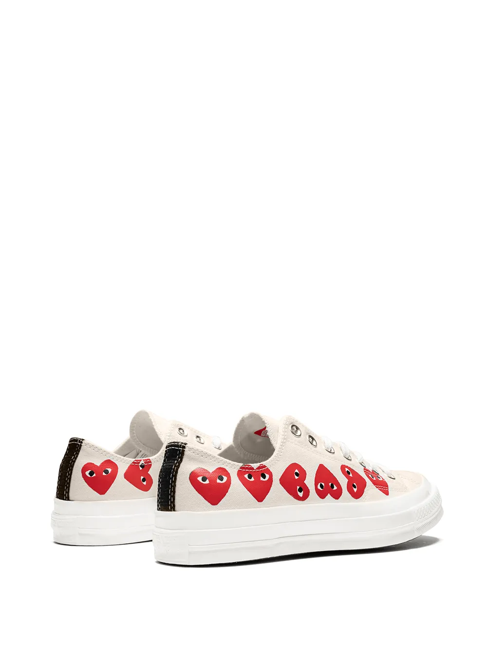 Кеды Chuck 70 из коллаборации с Comme des Garçons Comme Des Garçons Play X Converse, белый — фото 3