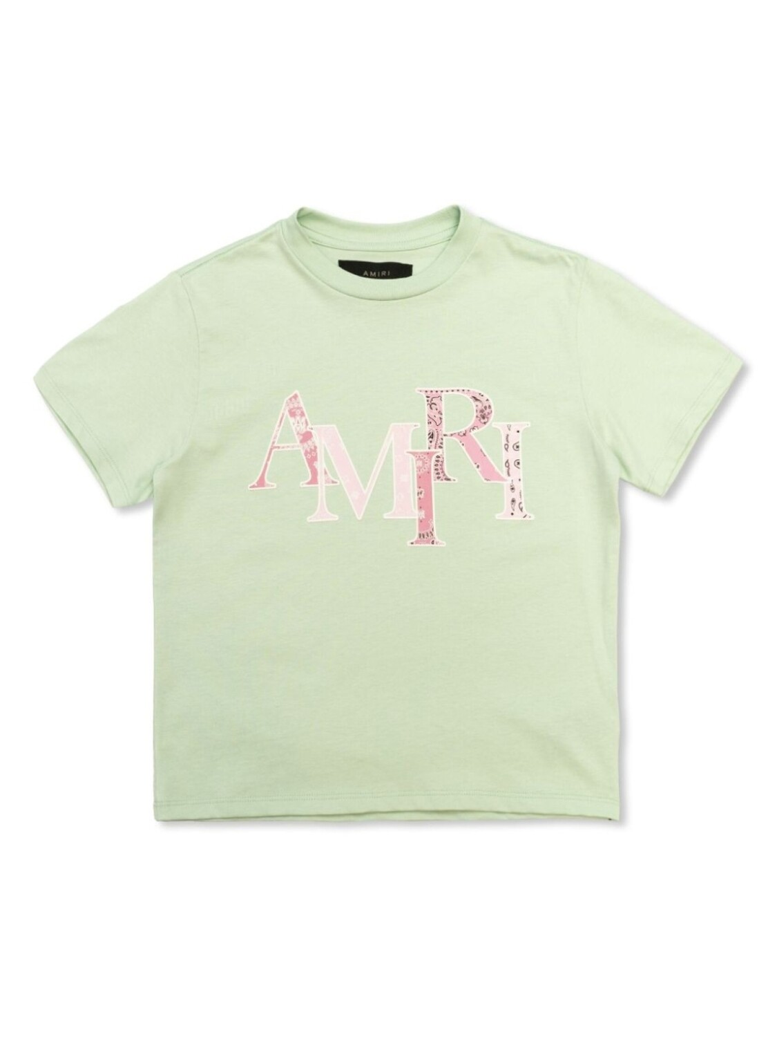 

AMIRI KIDS футболка Bandana Staggered, зеленый