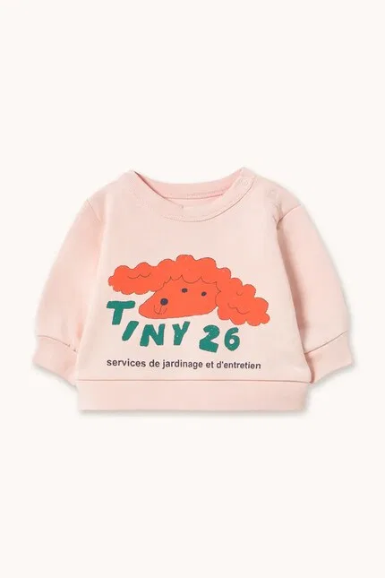 Свитшот детский Red Dog Tinycottons, розовый