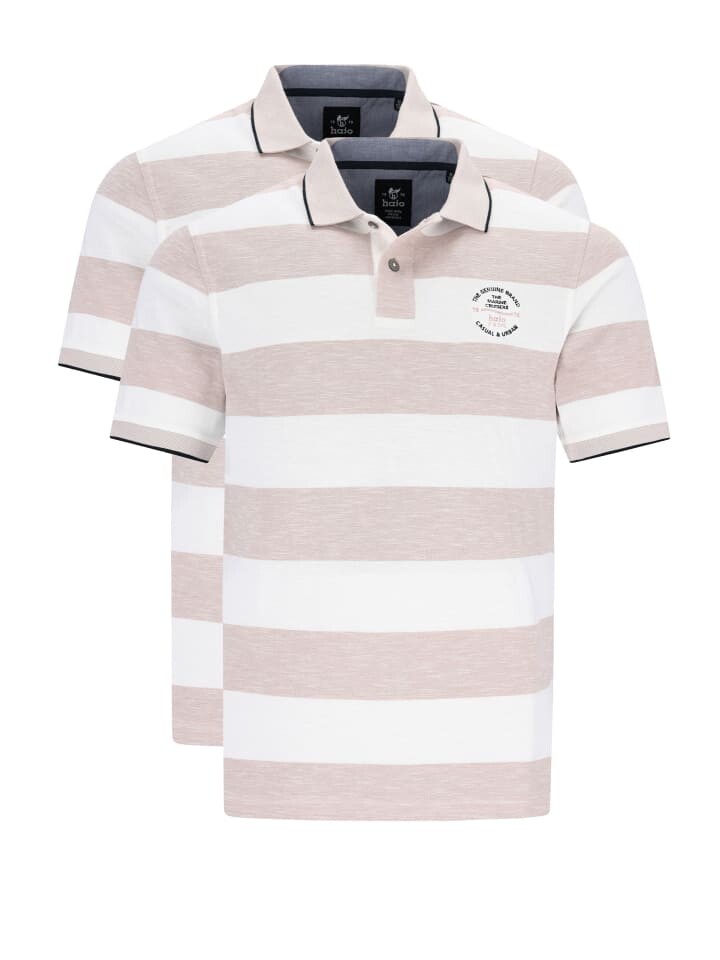 

Поло hajo Riviera, серо-коричневый