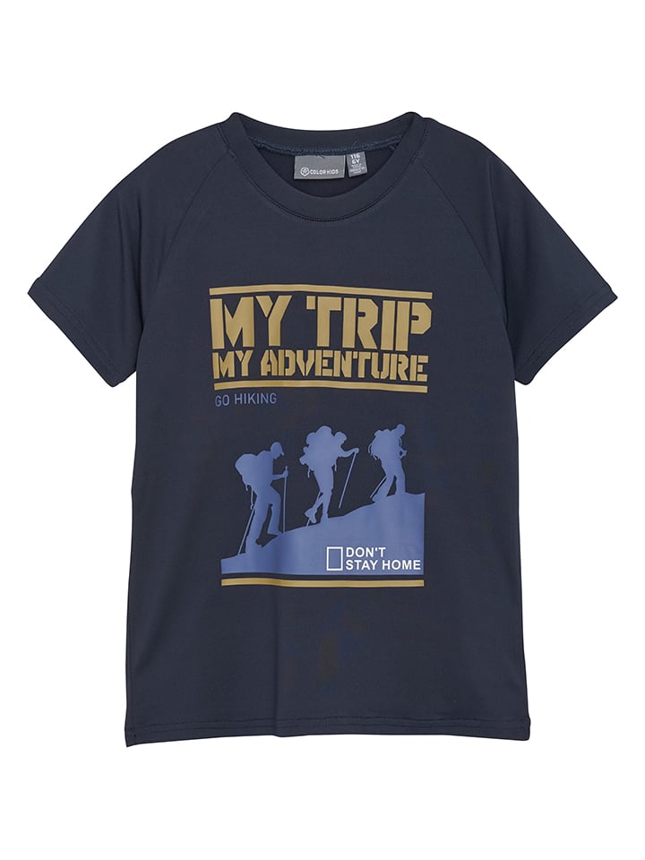 

Color Kids Футболка темно-синего цвета, Синий, Color Kids Футболка темно-синего цвета