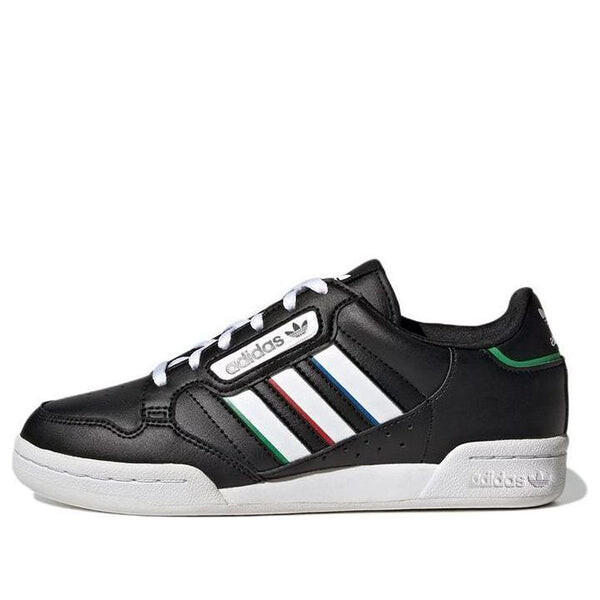 

Кроссовки оригинальные континентальные 80 полосатые туфли Adidas, черный