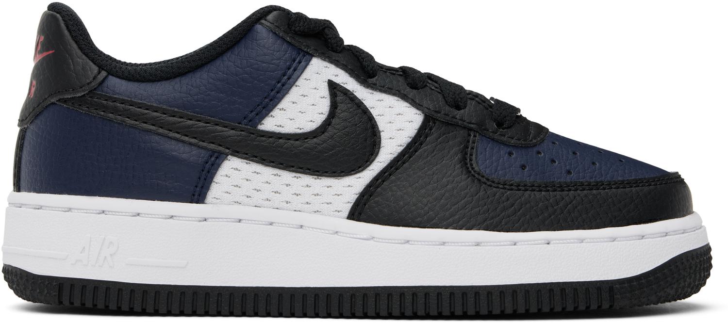 

Кроссовки Air Force 1 для больших детей, темно-синие и черные Nike