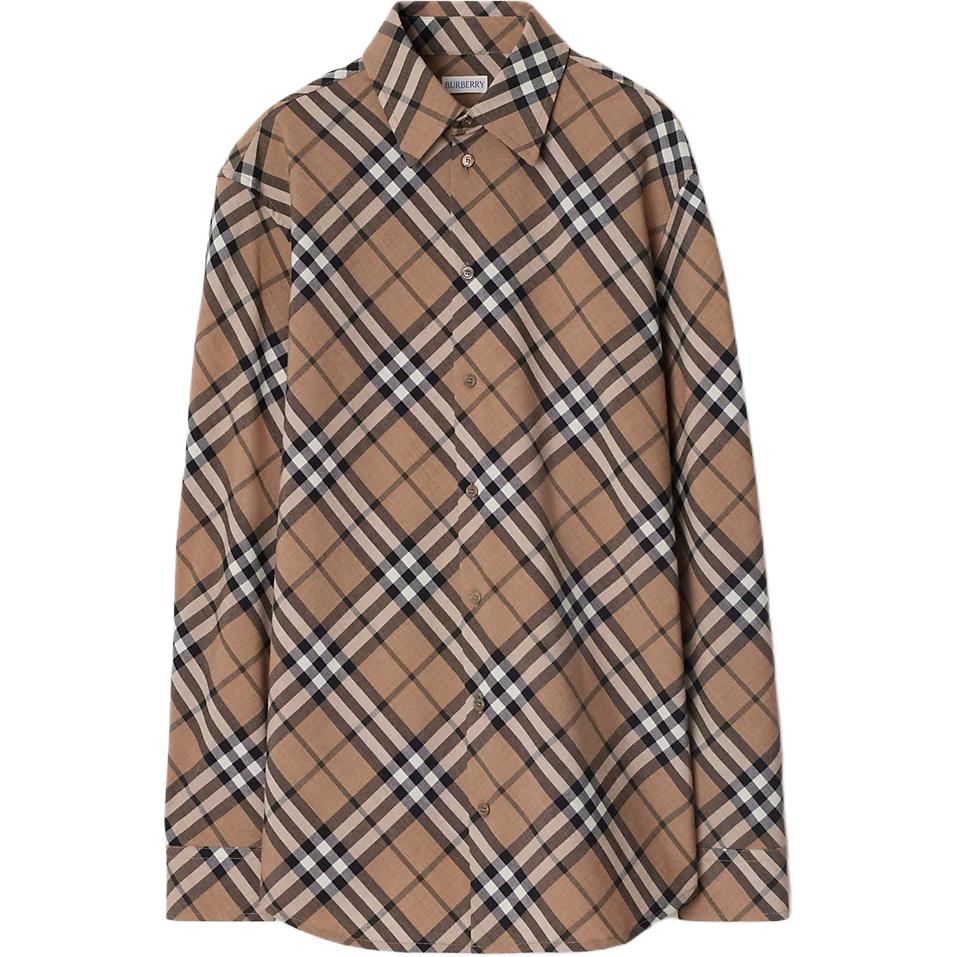 Рубашка Burberry, мужская, клетчатая, многоцветный — фото 3