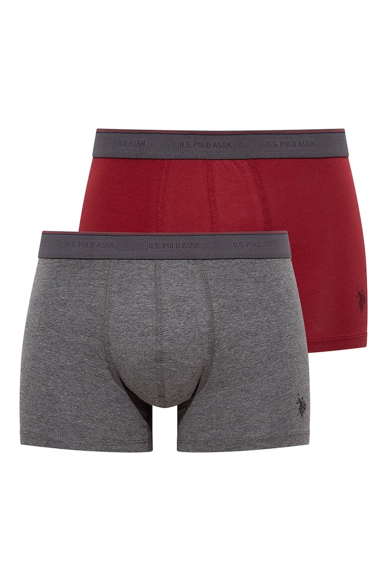 

Боксеры с хлопком, 2 пары U S Polo Assn , бургундия