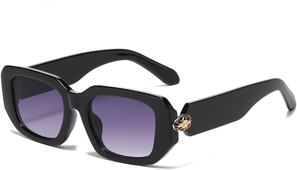 

Солнцезащитные очки в стиле панк с градиентными линзами UV400 и заклепками для женщин и мужчин, для занятий спортом на открытом воздухе, бега и верховой езды UYPTK, Huise