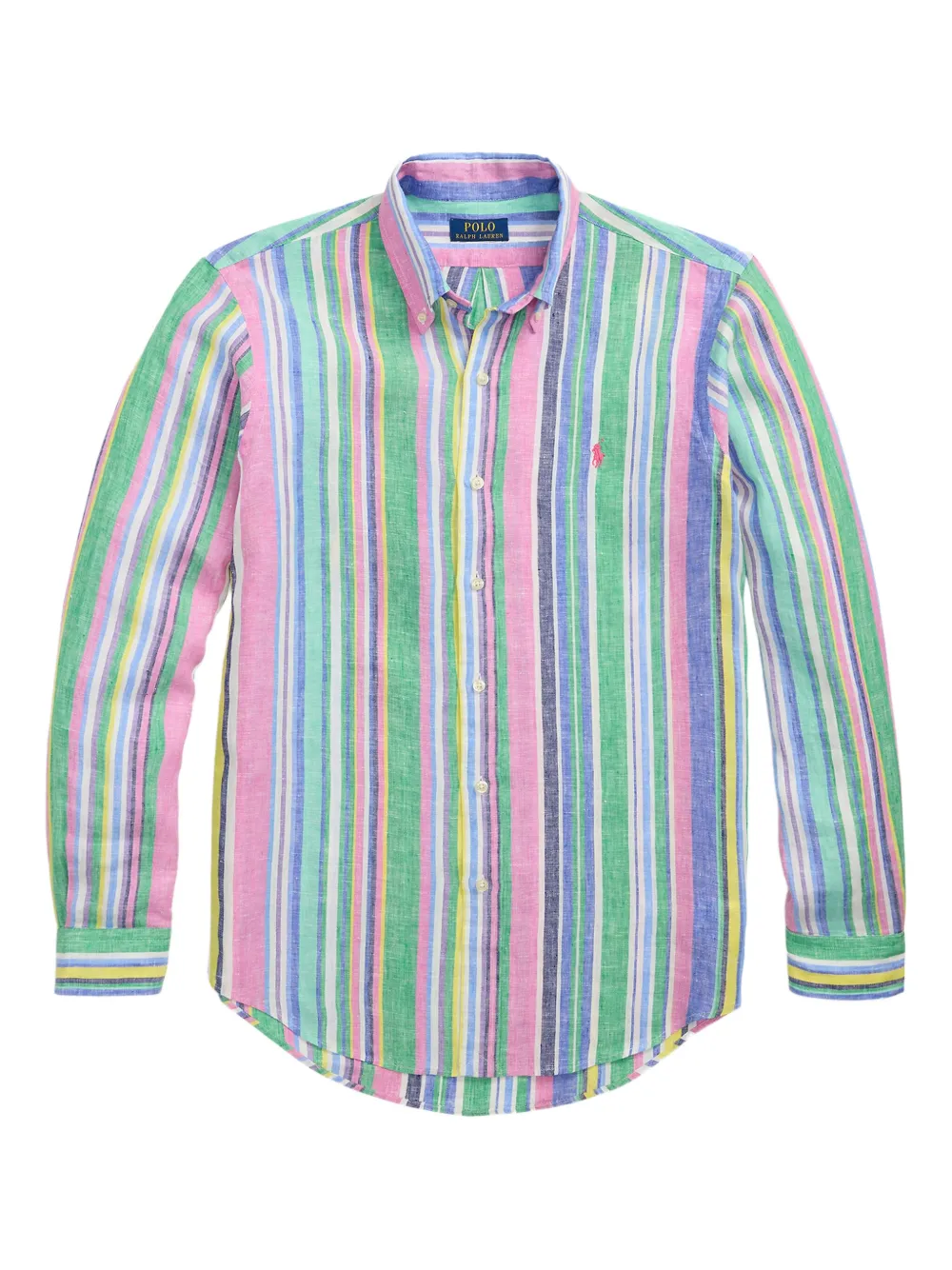 

Льняная рубашка POLO RALPH LAUREN, синий