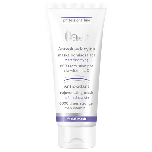 

Антиоксидантная омолаживающая маска для лица с астаксантином, 200 мл Ava Professional line