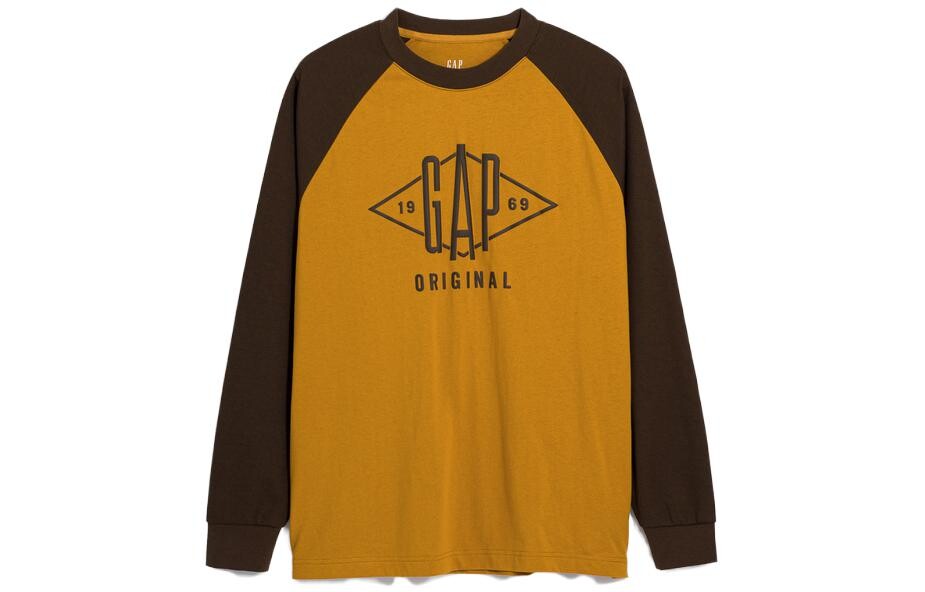 

Толстовка мужская желто-коричневая Gap, цвет Coyote/Coyote