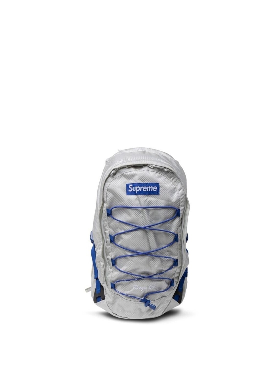 

Рюкзак из коллекции SS22 с логотипом Supreme, серый