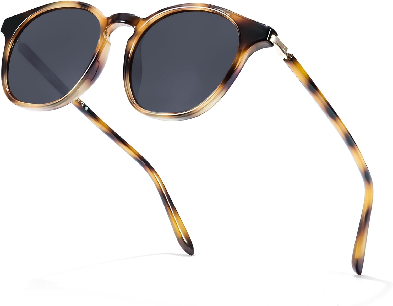 

Классические маленькие круглые солнцезащитные очки SIPHEW для мужчин, ретро-очки с поляризованными линзами и защитой от УФ-излучения, для использования на открытом воздухе и вождения, A06-zj-tortoise/Grey Sunglasses