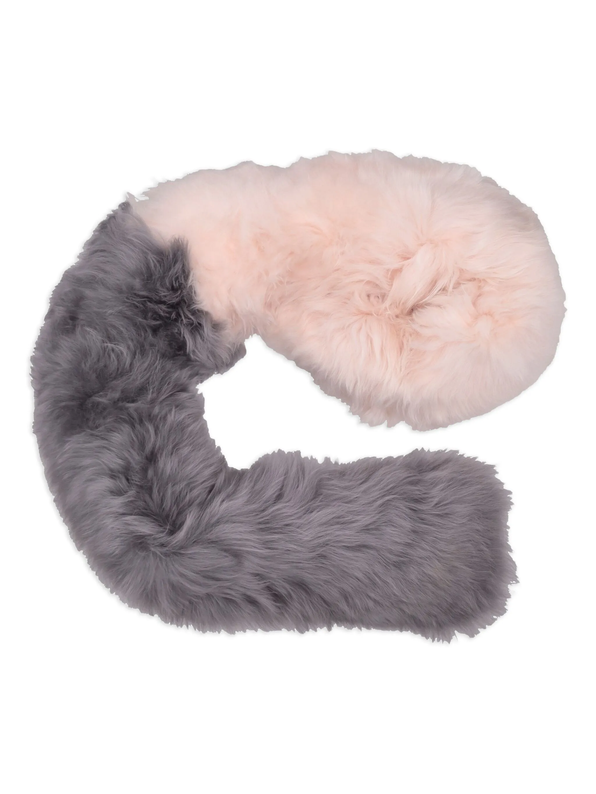 

Шарф в стиле колор-блок Marni, серый