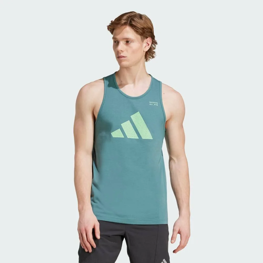 Тренировочная майка ClimaCool Category Training Graphic Tank Adidas, Turquoise