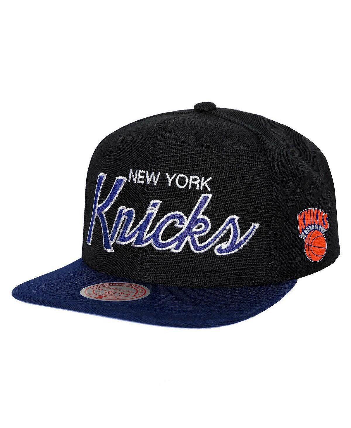 

Мужская черная кепка Snapback New York Knicks Hardwood Classics MVP Team Script 2.0 Mitchell & Ness