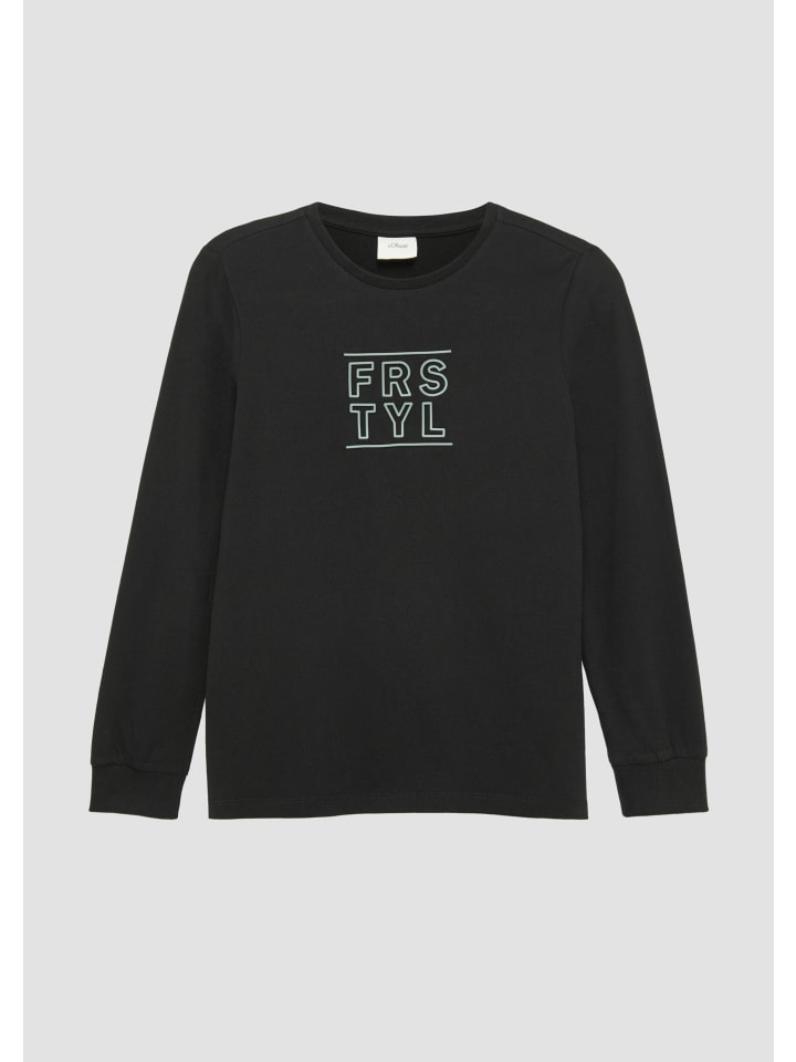 

Футболка s.Oliver, черный