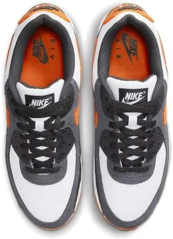 Мужские кроссовки NIKE Air Max 90 PRM, белый/черный/серый — фото 4