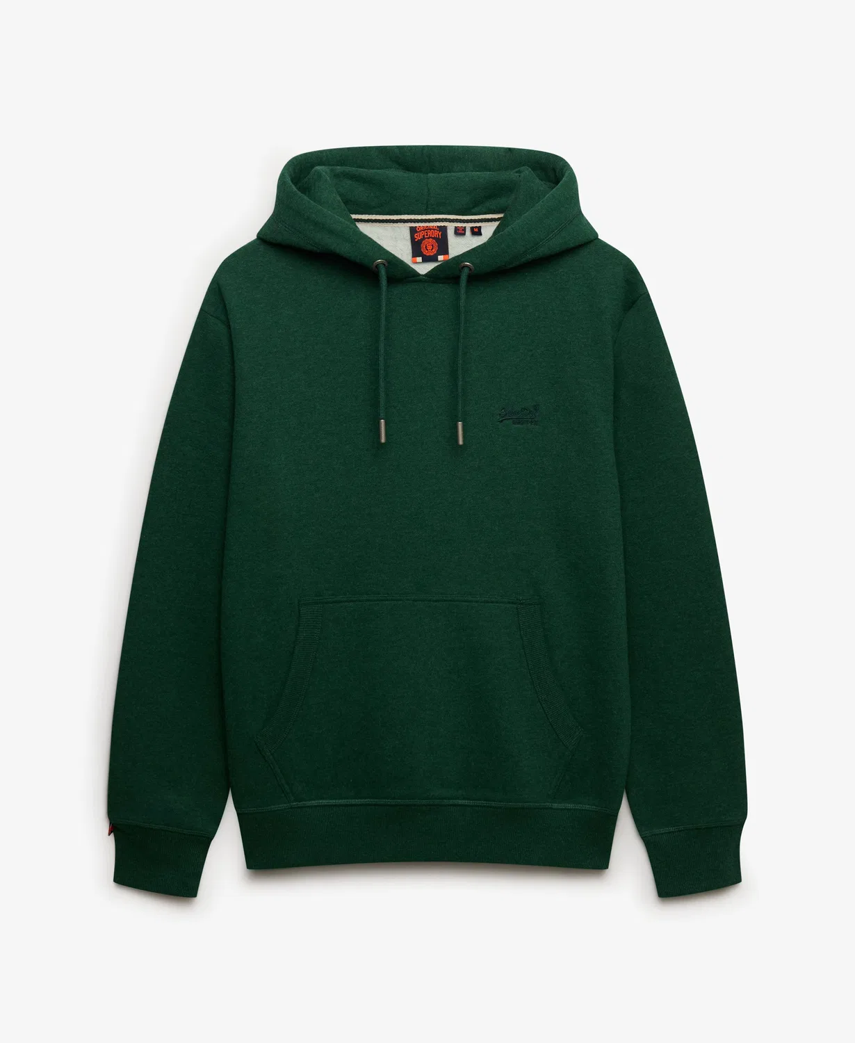 Толстовка Superdry Essential темно-зеленого цвета — фото 3