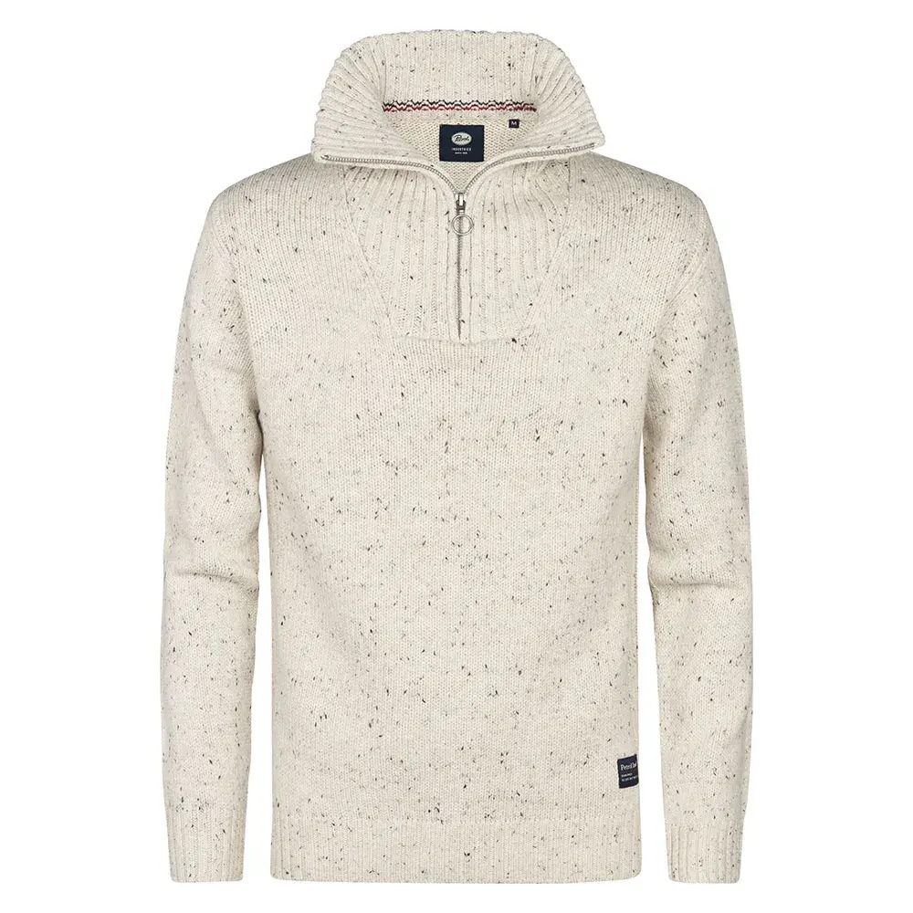 

Свитер Petrol Industries M-3050-KWC258 half zip, бежевый