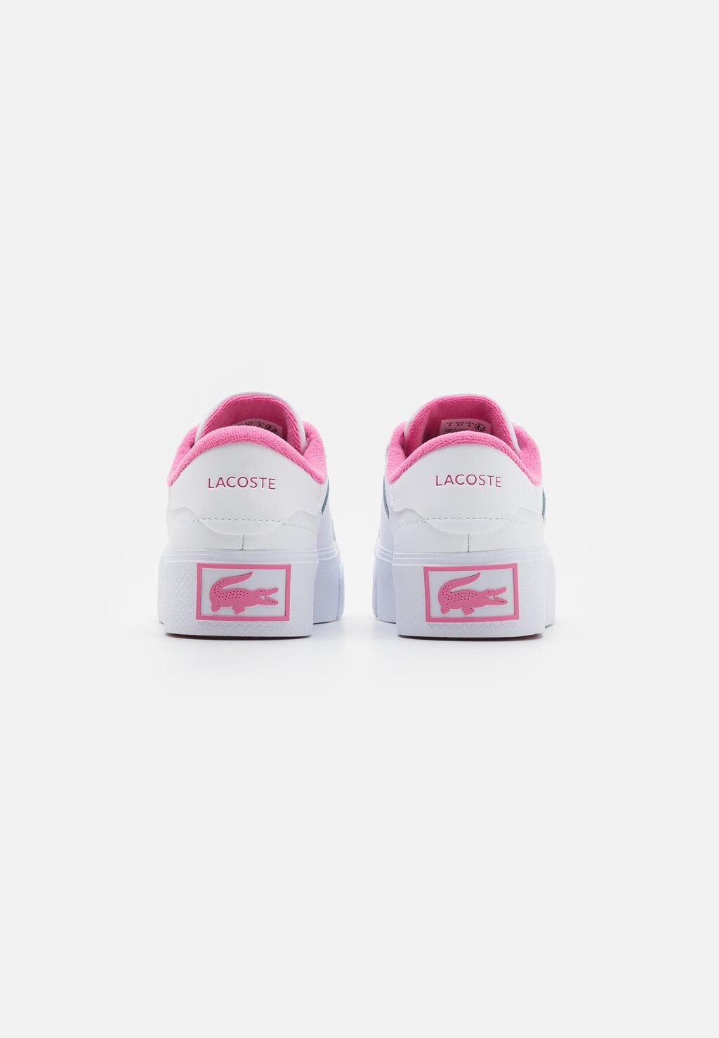 

Кроссовки на шнуровке ZIANE PLATFORM 224 Lacoste, белый